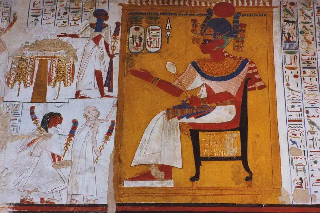 fresque egyptienne fresque égyptienne