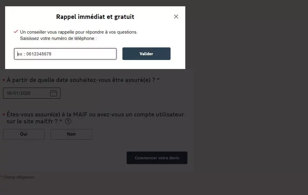 exemple click to call