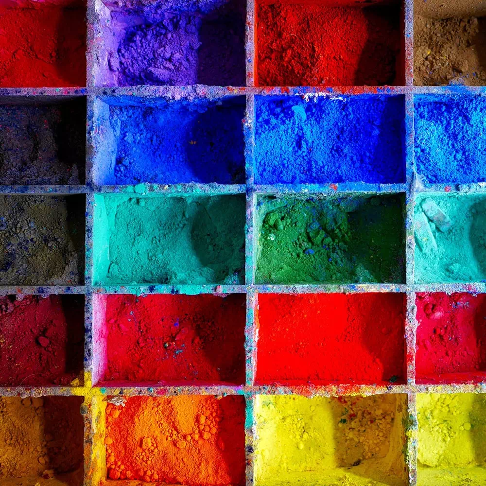 pigments de couleur