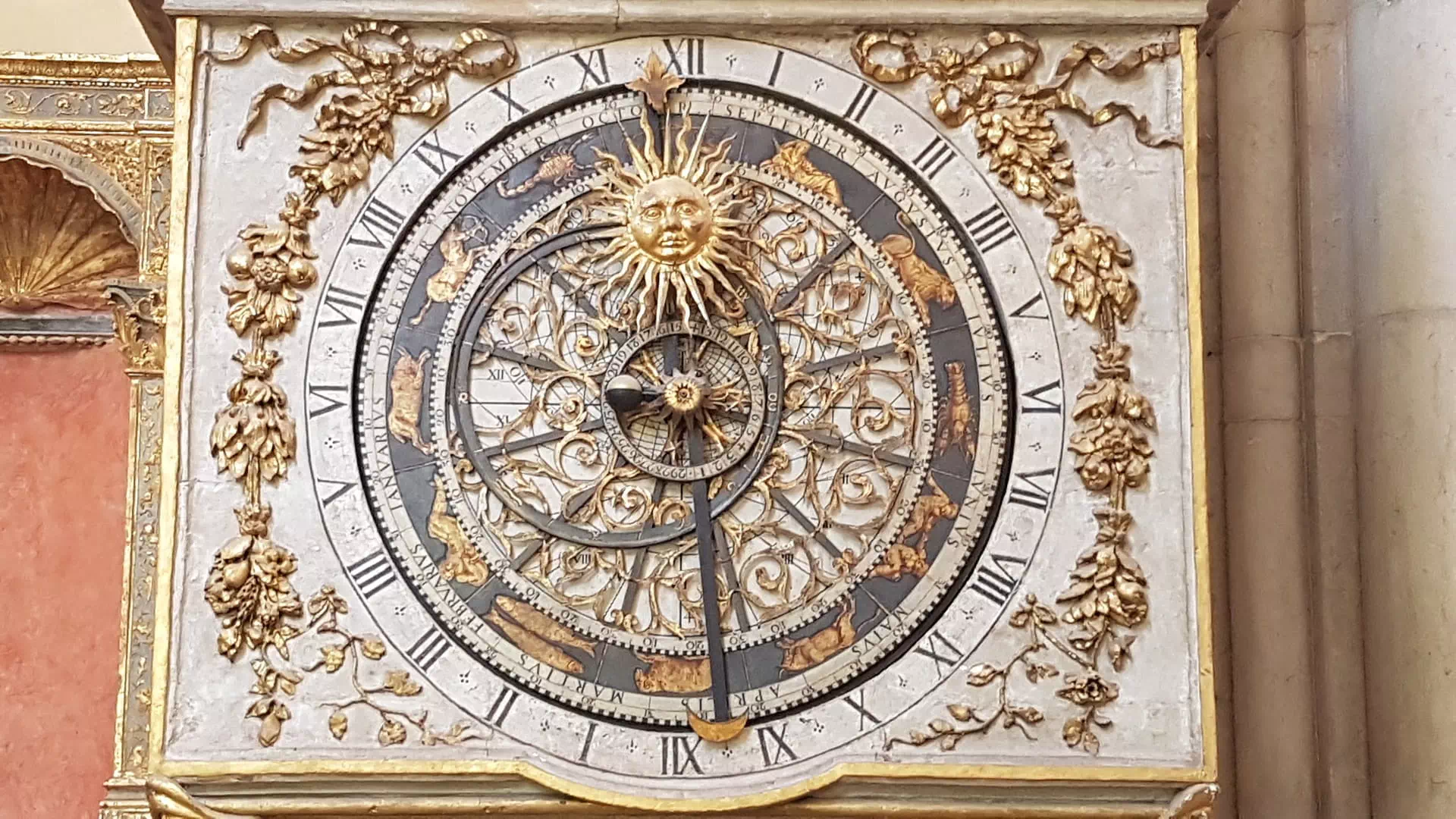 Astrolabe de l'Horloge Astronomique de la Cathédrale Saint Jean