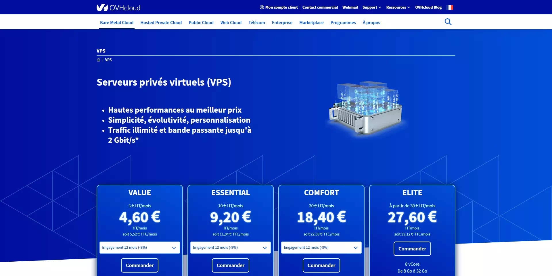 hébergement VPS OVH