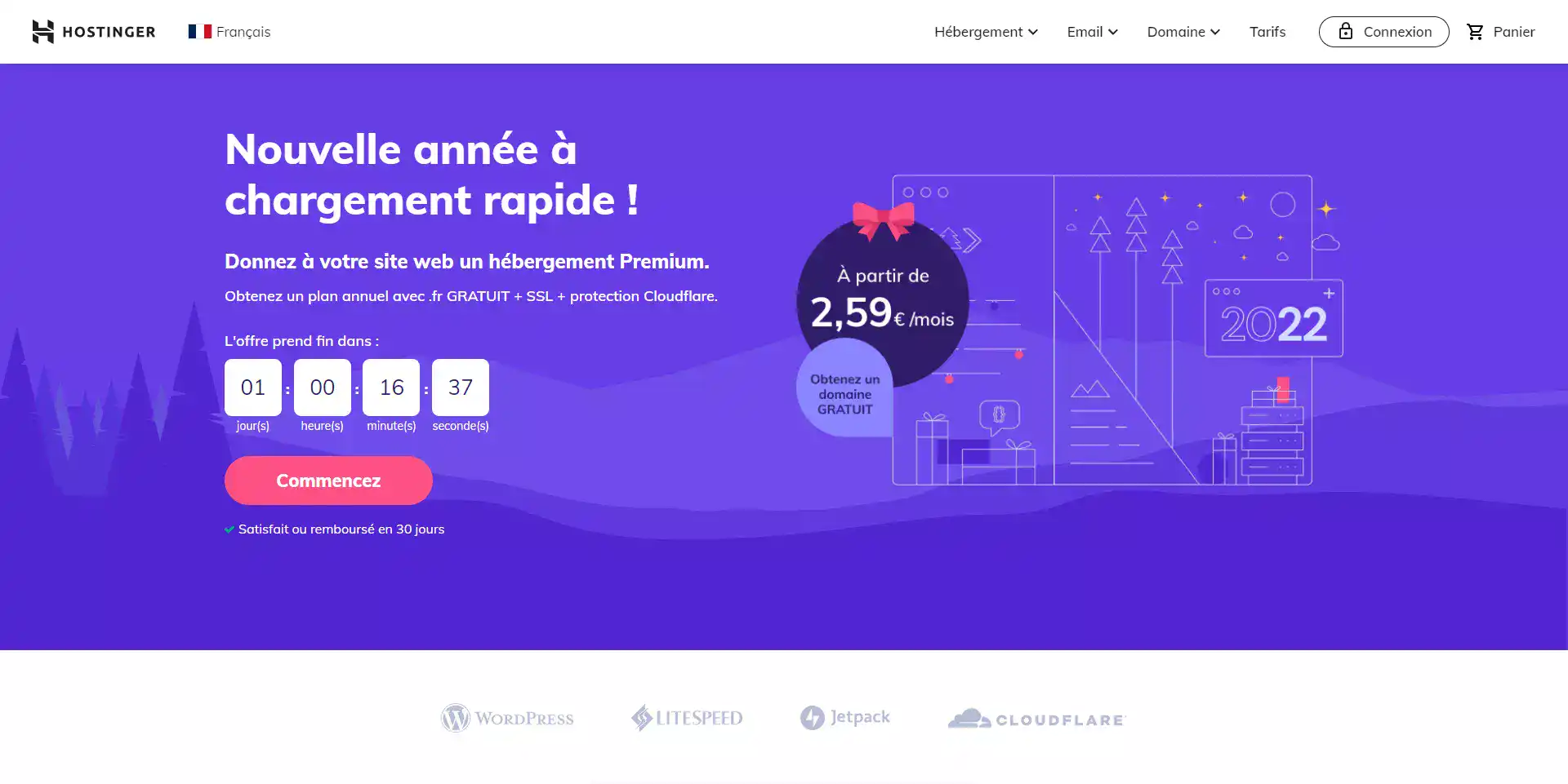 hebergement mutualise hostinger hébergement mutualisé hostinger