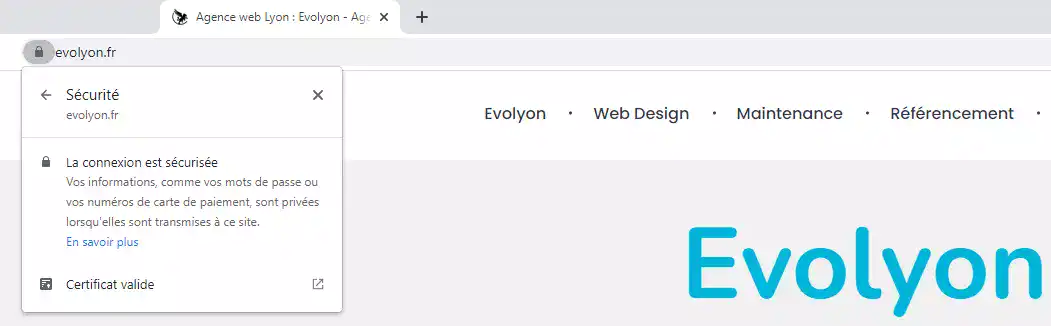 certificat SSL Evolyon certificat SSL Evolyon
