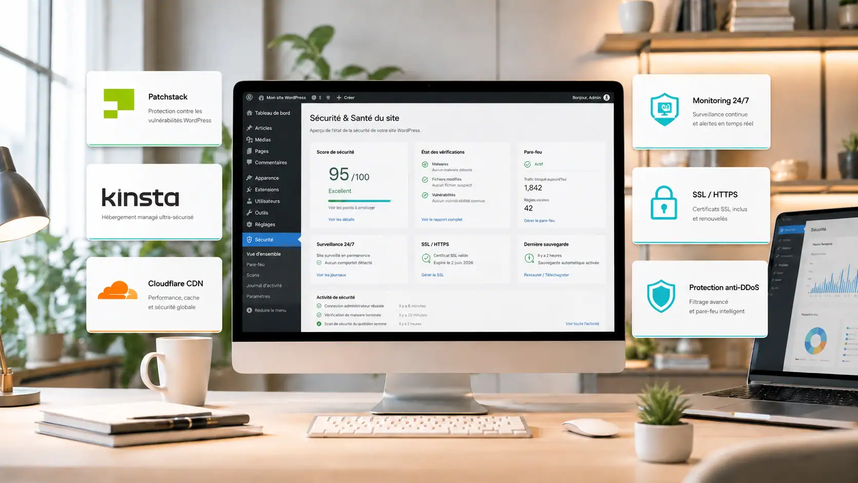 Accédez aux meilleures solutions de sécurité WordPress