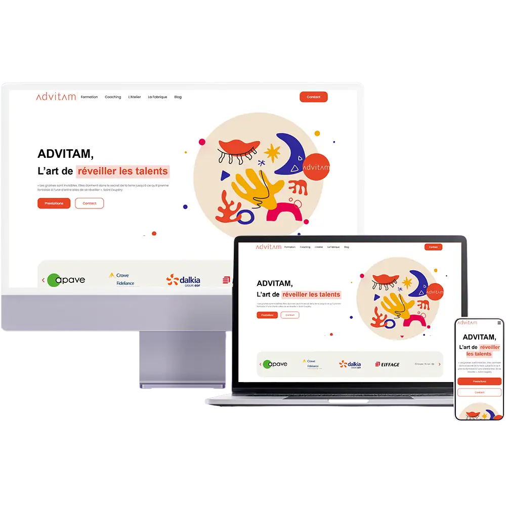 Refonte du site WordPress d’Advitam