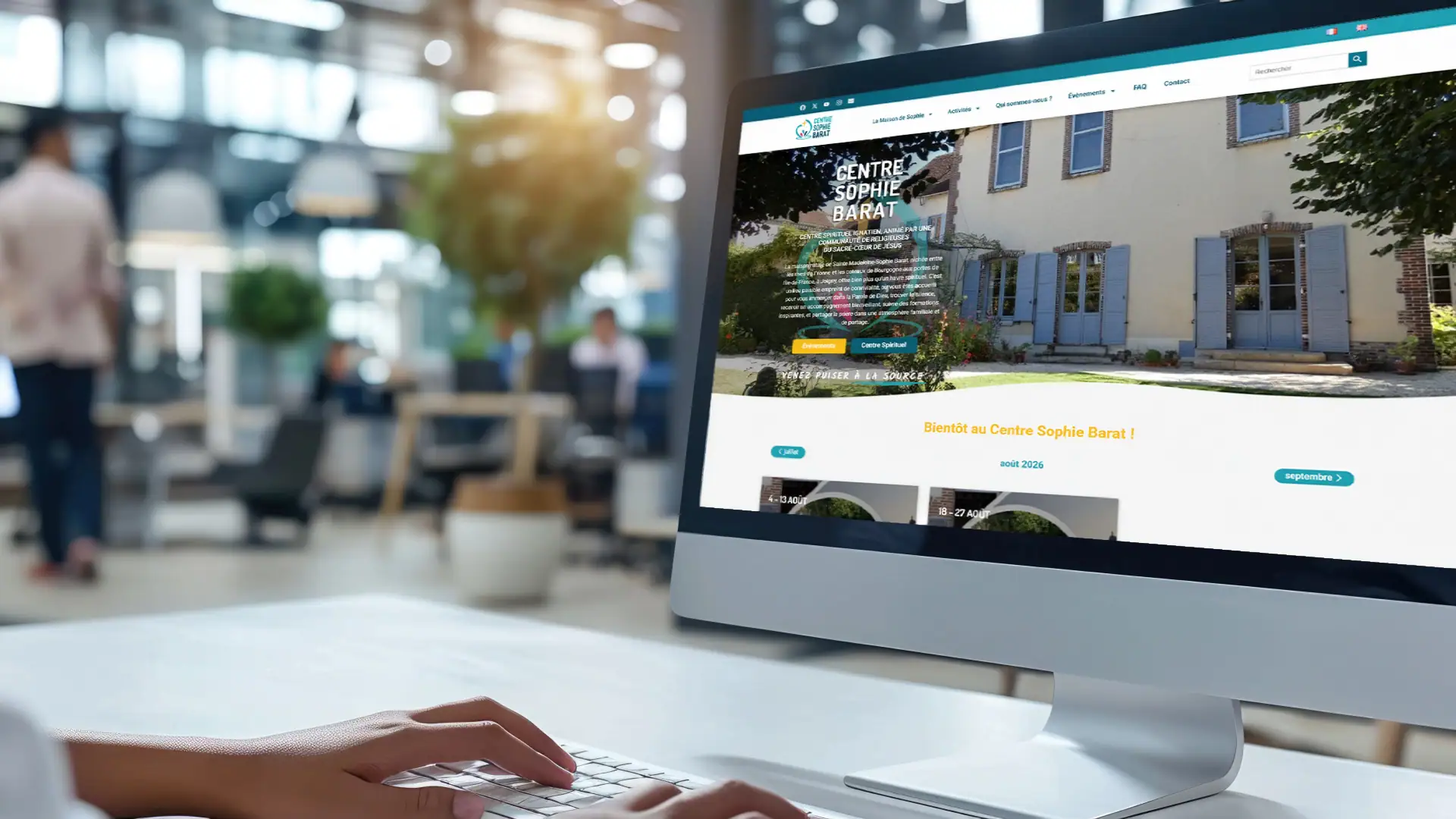 Refonte de site internet multilingue