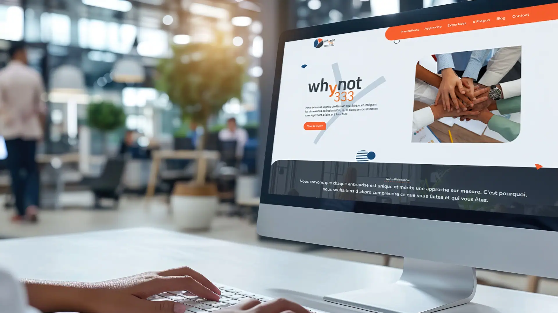 Création de site internet onepage