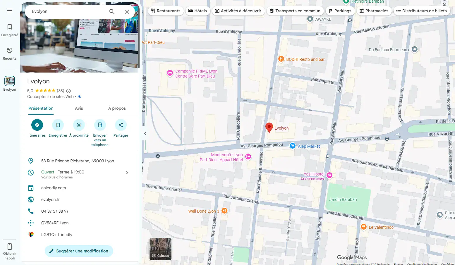 forfait SEO Local - Référencement local Evolyon